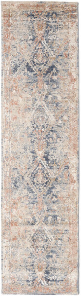  80X300 Vintage Small Talitha Rug - Blue/Beige