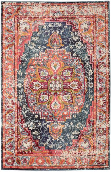 Brissac 200X300 Orange Medallion Rug