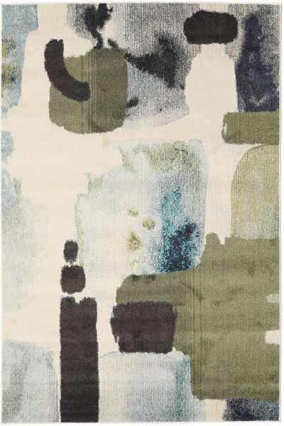 Smears 160X230 Cream Beige/Green Rug