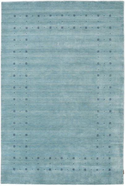  190X290 Uni Loribaf Loom Fine Delta Tapis - Bleu Clair Laine