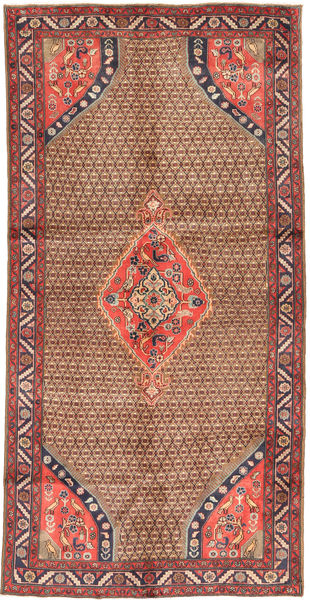148X291 Koliai Tæppe Orientalsk Løber Rød/Brun (Uld, Persien/Iran) Carpetvista