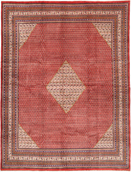 Alfombra Persa Sarough Mir 307X400 Rojo/Naranja Grande (Lana, Persia/Irán)