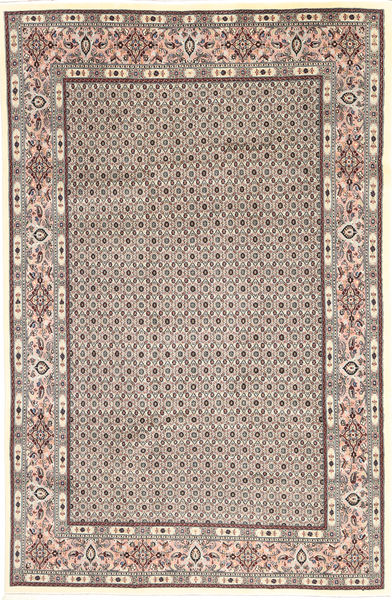  Moud Sherkat Farsh Rug 193X291 Persian Wool Brown/Beige Carpetvista