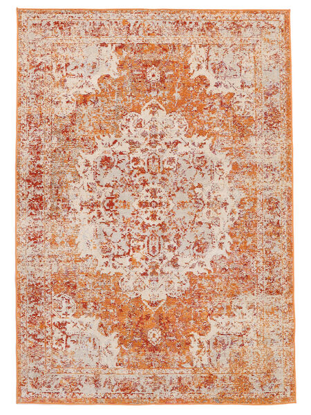 Nadia 140X200 Small Orange Medallion Rug