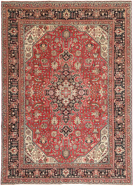 絨毯 オリエンタル タブリーズ パティナ 244X346 レッド/オレンジ (ウール, ペルシャ/イラン)