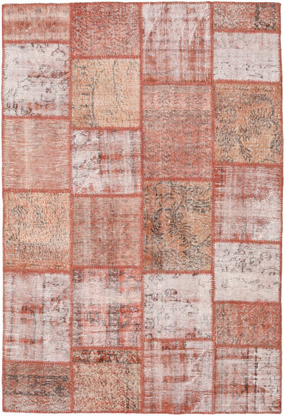 Patchwork Rug 157X231 Beige/Orange Wool, Turkey Carpetvista