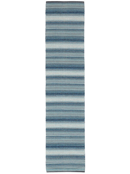 80X350 Wilma Blue Runner Rug
 Small
