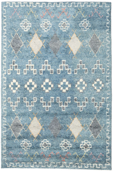  200X300 Zaurac Rug - Blue Wool, 