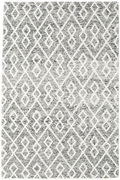  ウール 絨毯 200X300 Hudson ブラック/クリームホワイト