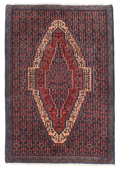 73X105 Tapete Senneh Oriental Vermelho/Porpora Escuro (Lã, Pérsia/Irão) Carpetvista
