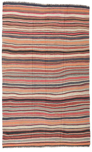  Orientalischer Kelim Vintage Türkei Teppich 178X292 Rot/Beige Wolle, Türkei Carpetvista