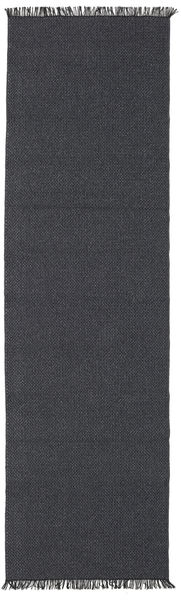 Purity インドア/アウトドア用ラグ 洗える 70X250 小 チャコールグレー 単色 細長 絨毯
