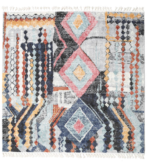 Stord 250X250 Large Multicolor Square Rug