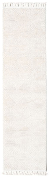 廊下 絨毯 80X300 モダン 単色 Taj - クリームホワイト