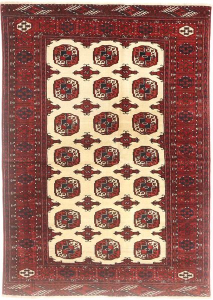  Turkaman Rug 138X194 Persian Wool Red/Brown Small Carpetvista