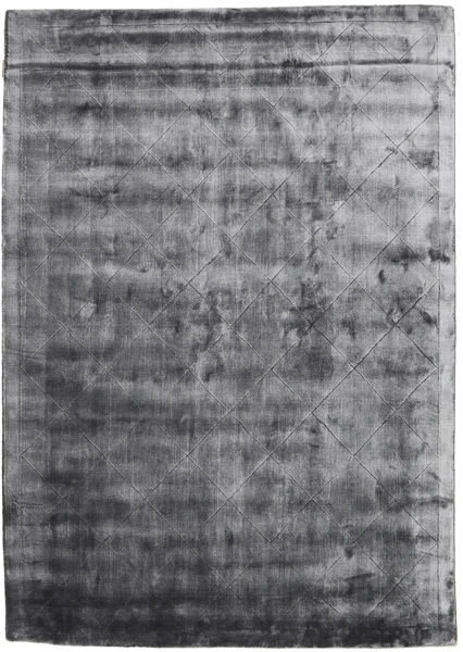  140X200 Lisa Pequeño Brooklyn Alfombra - Gris 