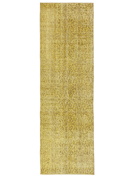  91X289 Colored Vintage - Turkiet Läufer Teppich Gelb/Braun Türkei Carpetvista