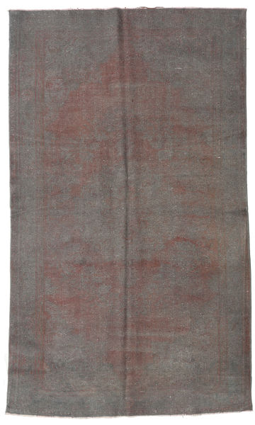  162X270 Colored Vintage Teppich Braun/Grau Türkei Carpetvista