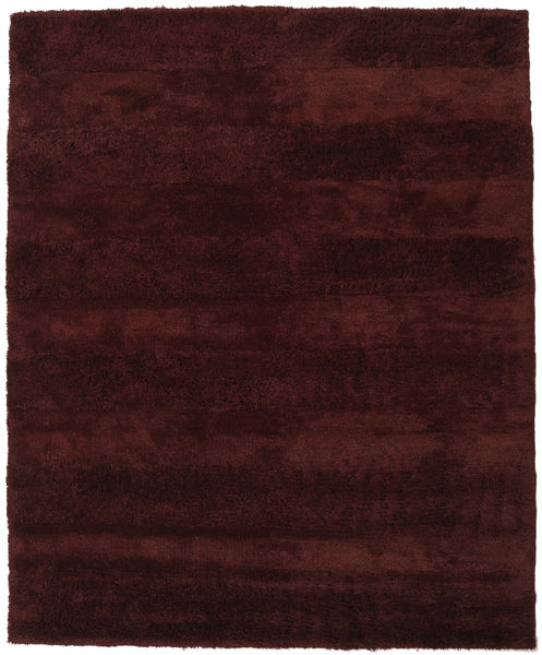  Shaggy Rug Wool 250X300 New York Burgundy Red Large