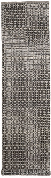 廊下 絨毯 80X350 モダン Alva - 茶色/ブラック