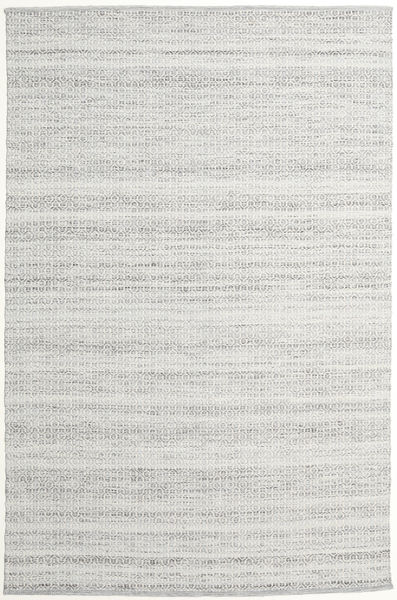  200X300 単色 Alva 絨毯 - グレー/ホワイト ウール