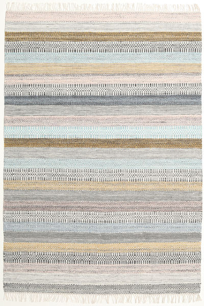 Ester 160X230 Multicolor Striped Wool Rug 
