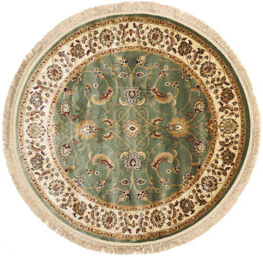 Sarina Ø 150 Small Green Round Rug