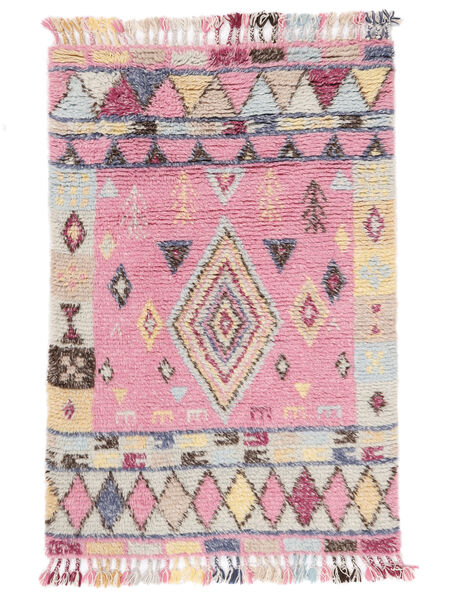  Kids Rug Shaggy Wool 120X180 Fanny Pink/Multicolor Small