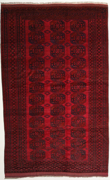  Orientalsk Afghan Khal Mohammadi Teppe 276X433 Mørk Rød/Rød Stort Ull, Afghanistan Carpetvista