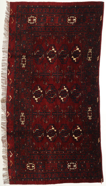 102X183 Koberec Orientální Afghán Khal Mohammadi Tmavě Červená (Vlna, Afghánistán) Carpetvista