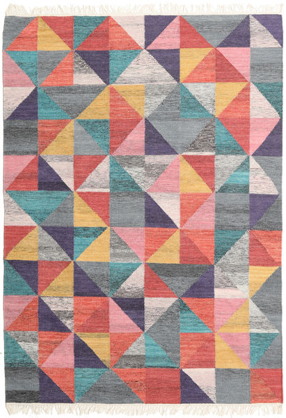  160X230 Abstract Caleido Vloerkleed - Multicolor Wol