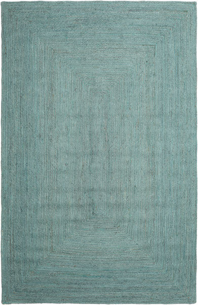 Frida Color Indoor/Outdoor Rug 200X300 Turquoise Plain (Single Colored) Jute