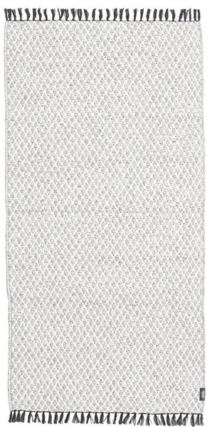  70X150 Plain (Single Colored) Washable Small Comfort Rug - Grey