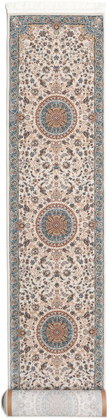 Negar 80X500 Small Beige/Light Blue Medallion Runner Rug