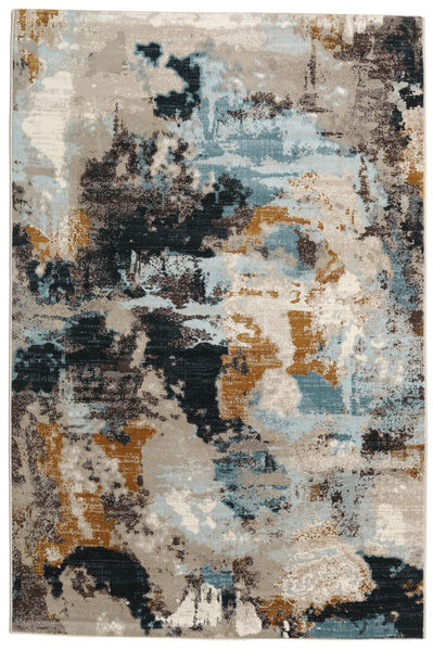  120X180 Vintage Small Arty Mind Rug - Beige/Dark Grey