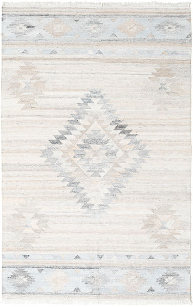 Tulum インドア/アウトドア用ラグ 洗える 200X300 ベージュ/ライトブルー 絨毯