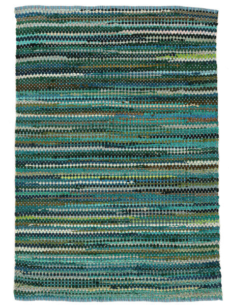 Køkkentæppe Ronja 140X200 Bomuld Multicolor/Turquoise