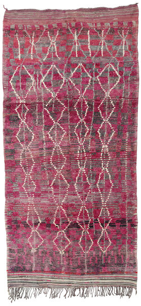  180X380 Berber Moroccan - Mid Atlas Wool, Rug Carpetvista