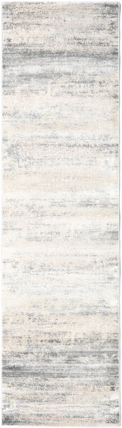 Loft 100X350 Small Grey Abstract Runner Rug