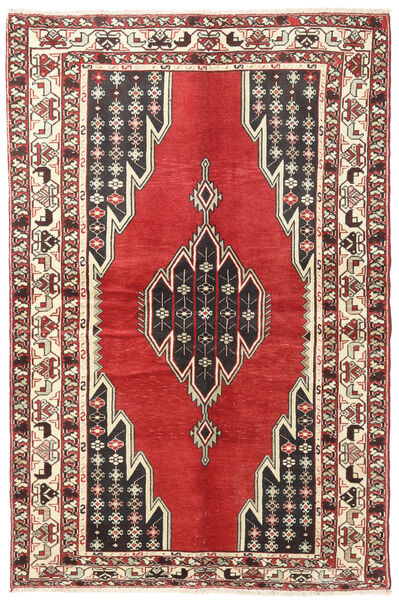  Persischer Saveh Teppich 125X200 Rot/Braun (Wolle, Persien/Iran)