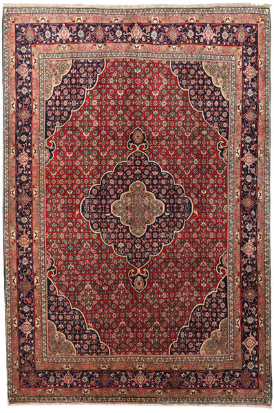 220X328 絨毯 ビジャー ザンジャン オリエンタル レッド/ダークレッド (ウール, ペルシャ/イラン) Carpetvista