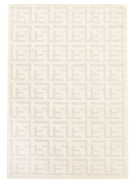  240X340 Large Dakari Rug - Cream White Cotton