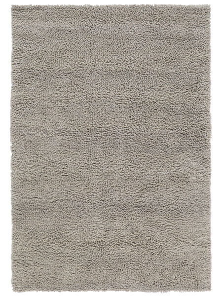 Serenity 200X300 Greige Plain (Single Colored) Wool Rug 