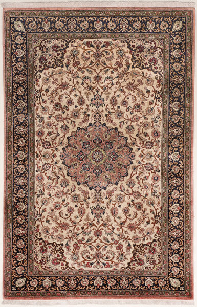 75X122 絨毯 オリエンタル クム シルク (絹, ペルシャ/イラン)