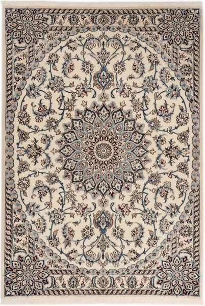98X141 絨毯 ナイン 6La オリエンタル (ウール, ペルシャ/イラン)