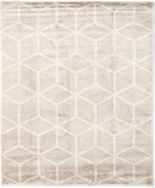 Facets 250X300 Large Beige/Off White Geometric Rug