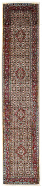  81X395 Moud Teppich Läufer Braun/Rot Persien/Iran Carpetvista