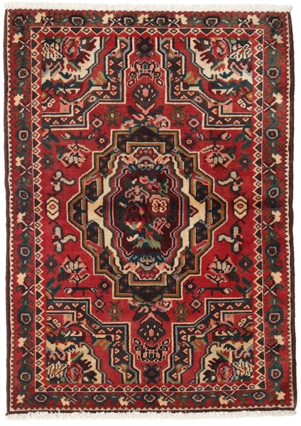  Oriental Bakhtiari Rug 103X145 Red/Dark Red Wool, Persia/Iran Carpetvista