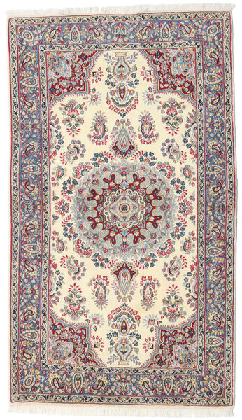  90X157 Floral Small Kerman Rug Wool, Carpetvista