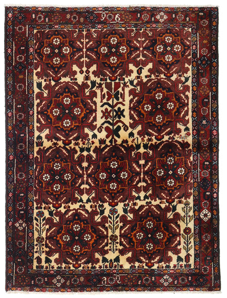 Afshar Teppich 108X145 Persischer Wollteppich Dunkelrot/Beige Klein Carpetvista